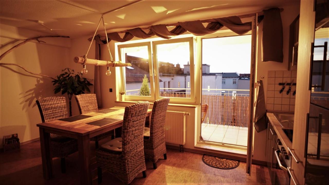 Holzmichel Fewo Mit Balkon コットブス エクステリア 写真