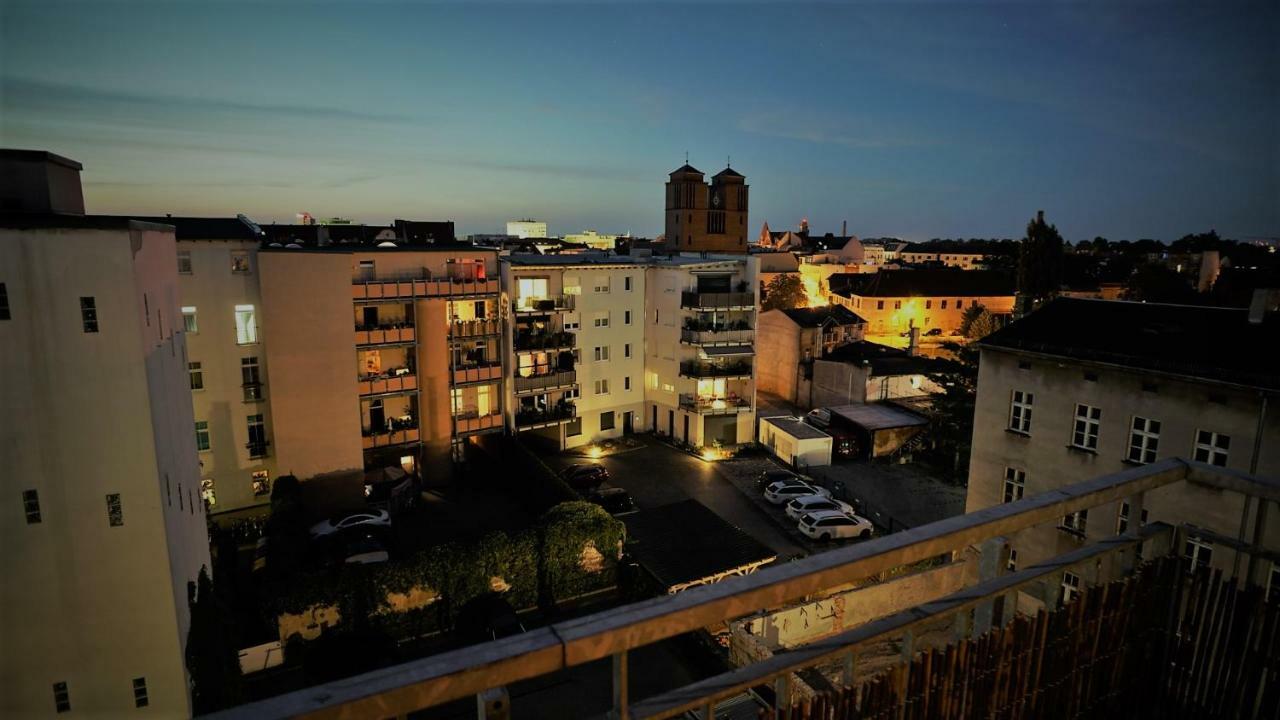 Holzmichel Fewo Mit Balkon コットブス エクステリア 写真